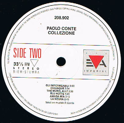 Paolo Conte - Collezione (LP Tweedehands)