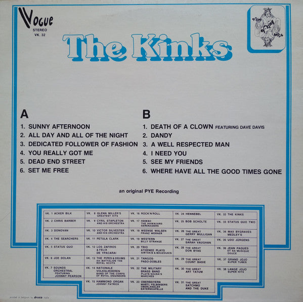 Kinks, The - The Kinks (LP Tweedehands)