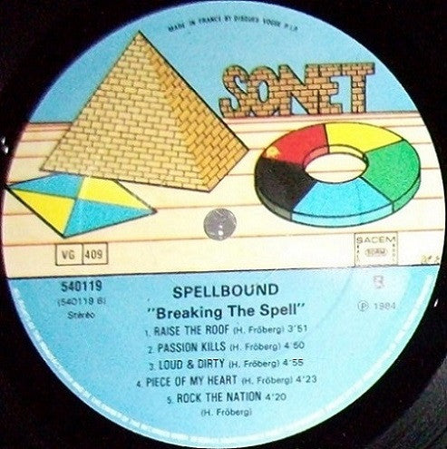 Spellbound (4) - Breaking The Spell (LP Tweedehands)