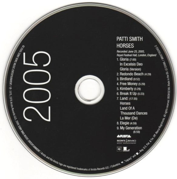 Patti Smith - Horses/Horses (CD)