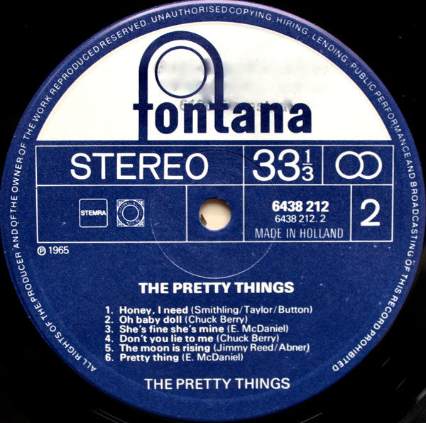 Pretty Things, The - The Pretty Things (LP Tweedehands)