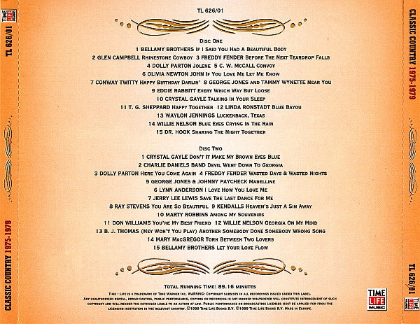 Various - Classic Country 1975-1979 (CD Tweedehands)