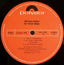 Bryan Ferry - In Your Mind (LP Tweedehands)