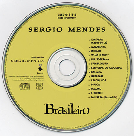 Sérgio Mendes - Brasileiro (CD Tweedehands)