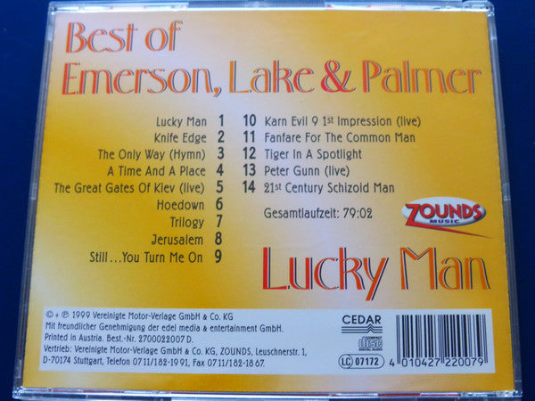 Emerson, Lake & Palmer - Best Of Emerson, Lake & Palmer (CD)