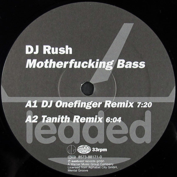 DJ Rush - Motherfucking Bass (12" Tweedehands)