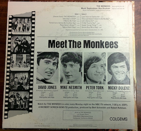 Monkees, The - The Monkees (LP Tweedehands) - Discords.nl
