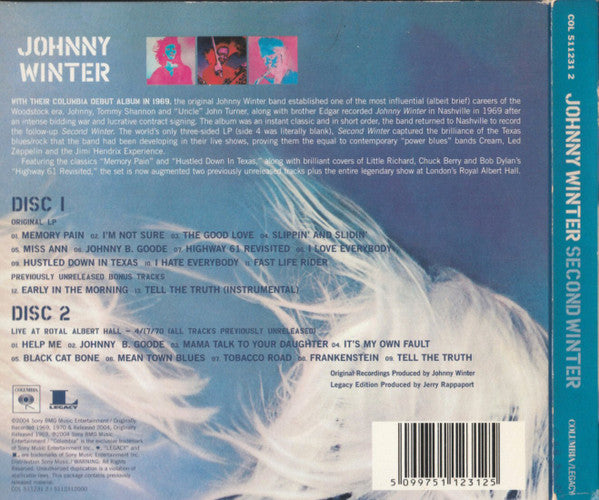 Johnny Winter - Second Winter (CD Tweedehands)