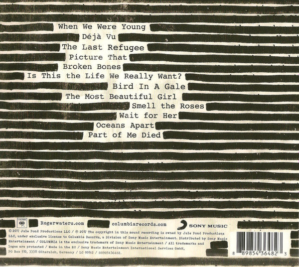 Roger Waters - Is This The Life We Really Want? (CD Tweedehands)