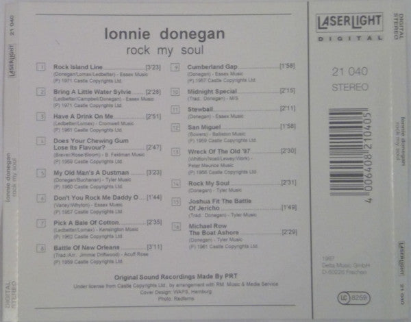Lonnie Donegan - Rock My Soul (CD) - Discords.nl
