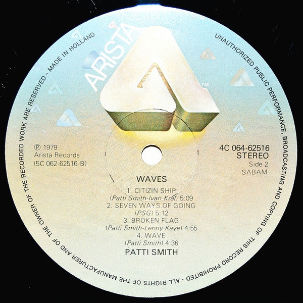 Patti Smith Group - Wave (LP Tweedehands)