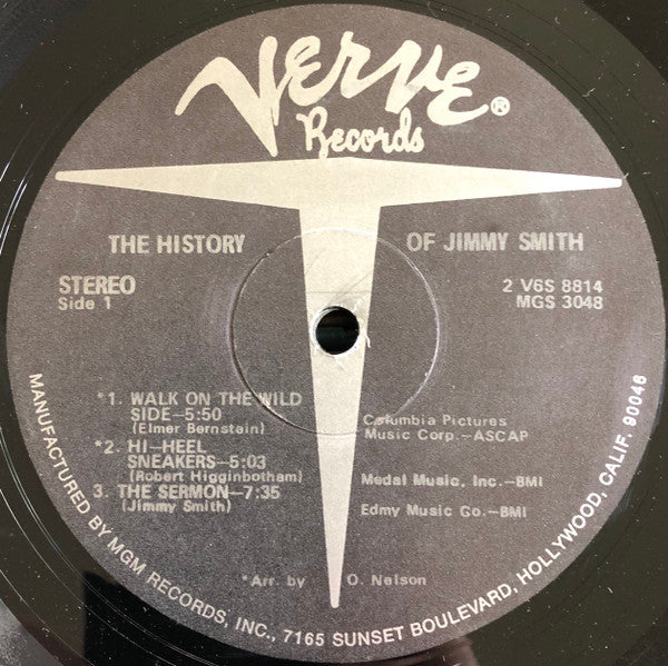 Jimmy Smith - The History Of Jimmy Smith (LP Tweedehands) - Discords.nl