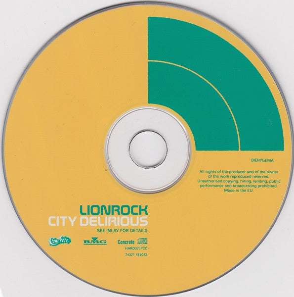 Lionrock - City Delirious (CD Tweedehands)