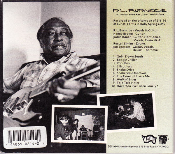 R.L. Burnside - A Ass Pocket Of Whiskey (CD Tweedehands)