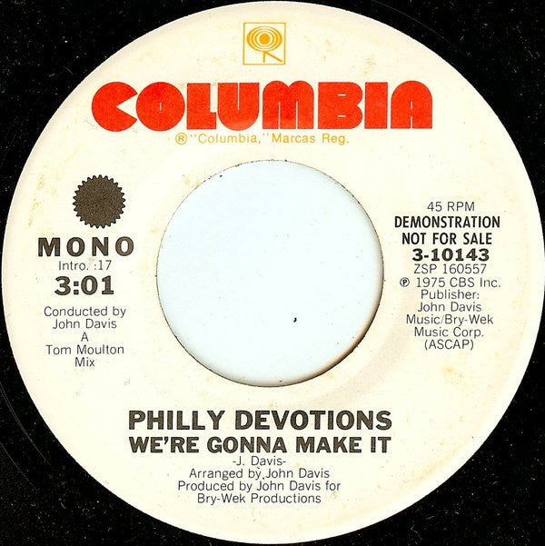 Philly Devotions - We're Gonna Make It (7-inch Tweedehands) - Discords.nl