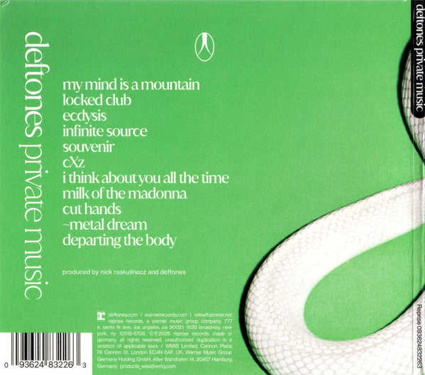 Deftones - Private Music (CD) - Discords.nl