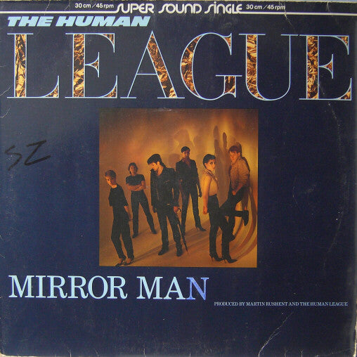 Human League, The - Mirror Man (12" Tweedehands)