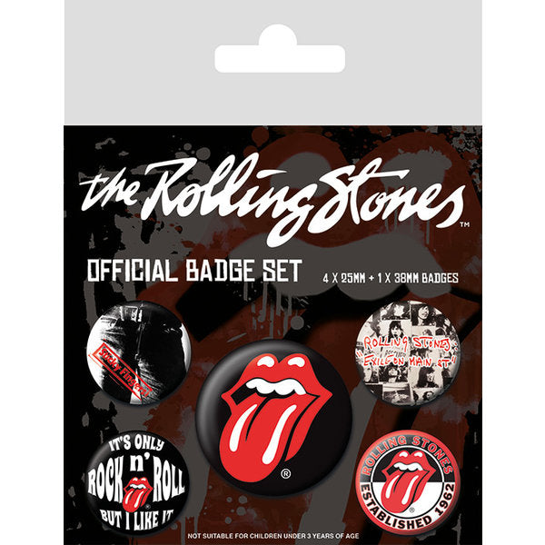 the Rolling Stones - Badge Pack - Discords.nl