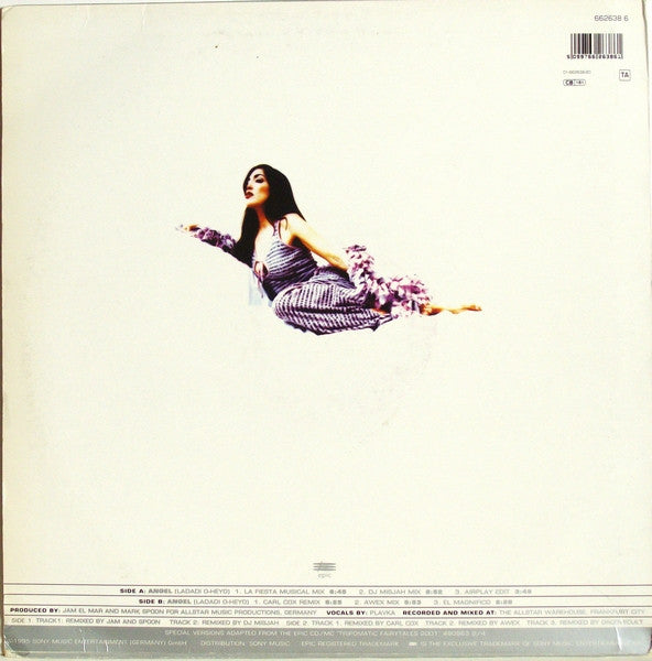 Jam & Spoon Featuring Plavka - Angel (Ladadi O-Heyo) (12" Tweedehands) - Discords.nl