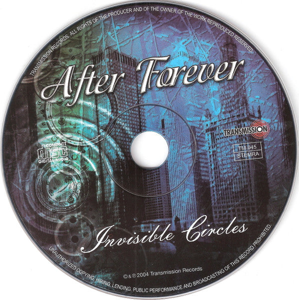 After Forever - Invisible Circles (CD Tweedehands)