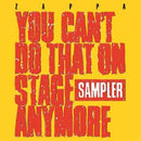 Frank Zappa - You can't do that on stage anymore (sampler) (LP) - Discords.nl