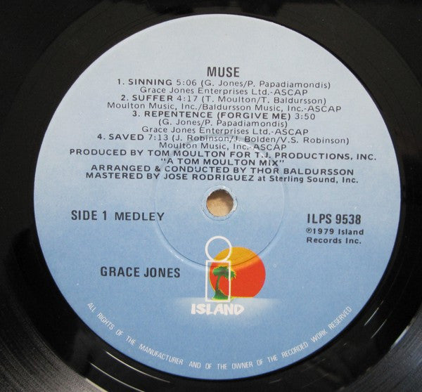 Grace Jones - Muse (LP Tweedehands)