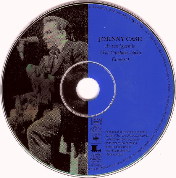 Johnny Cash - At San Quentin (The Complete 1969 Concert) (CD) - Discords.nl
