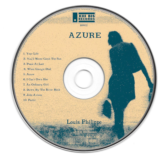 Louis Philippe - Azure (CD Tweedehands) - Discords.nl