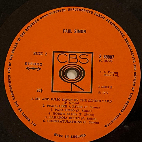 Paul Simon - Paul Simon (LP Tweedehands)