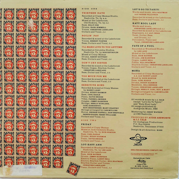 J.J. Cale - 5 (LP Tweedehands)