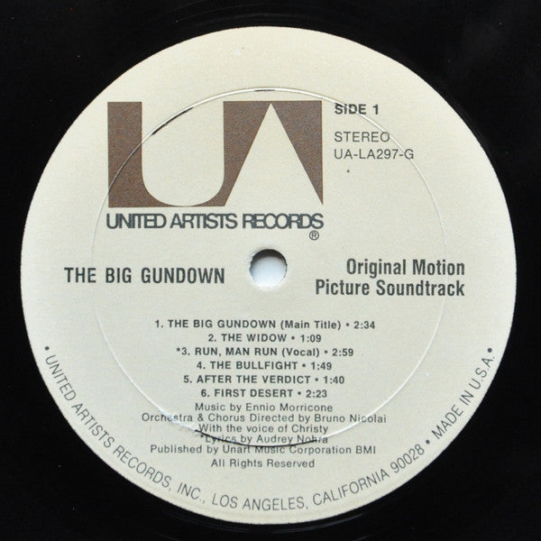 Ennio Morricone - The Big Gundown (Original Motion Picture Soundtrack) (LP Tweedehands)