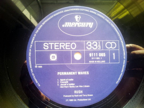 Rush - Permanent Waves (LP Tweedehands)