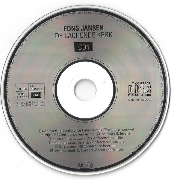 Fons Jansen - De Lachende Kerk (CD Tweedehands)