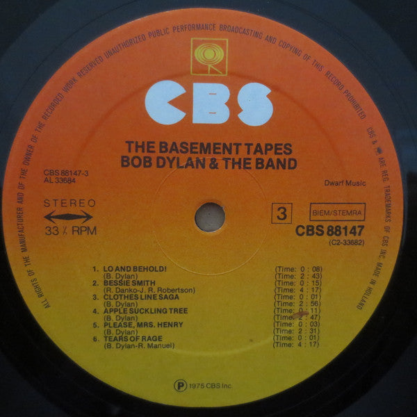 Bob Dylan & Band, The - The Basement Tapes (LP Tweedehands)