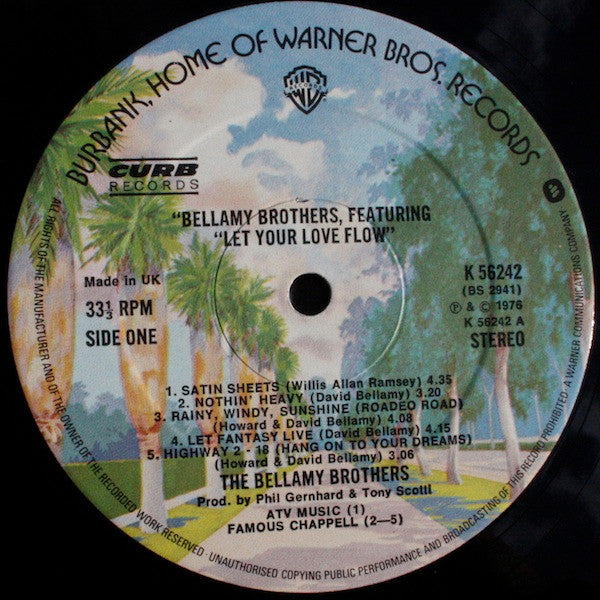 Bellamy Brothers - Bellamy Brothers Featuring "Let Your Love Flow" (And Others) (LP Tweedehands)