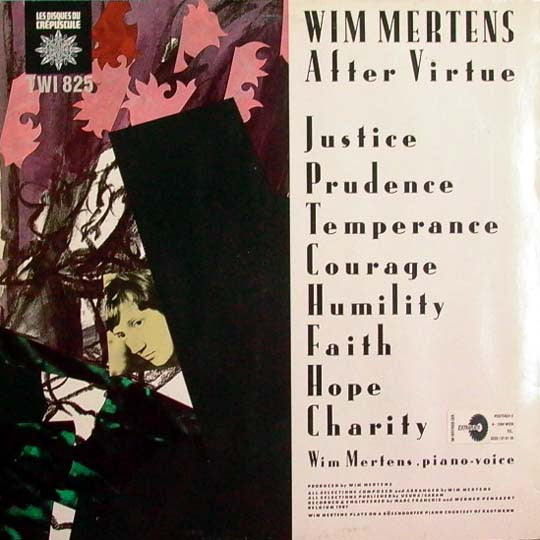 Wim Mertens - After Virtue (LP Tweedehands) - Discords.nl