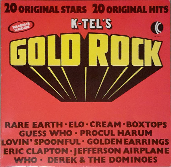 Various - K-tel’s Gold Rock (LP Tweedehands)