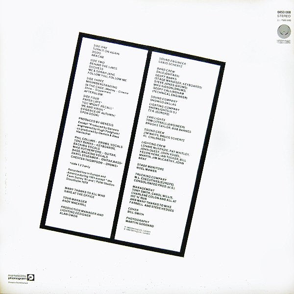 Genesis - Three Sides Live (LP Tweedehands)