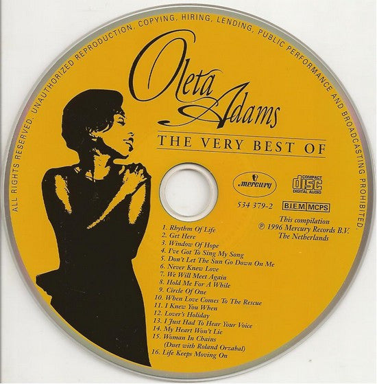 Oleta Adams - The Very Best Of (CD)