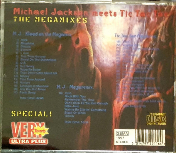 Michael Jackson Meets Tic Tac Toe (2) - The Megamixes (CD Tweedehands)