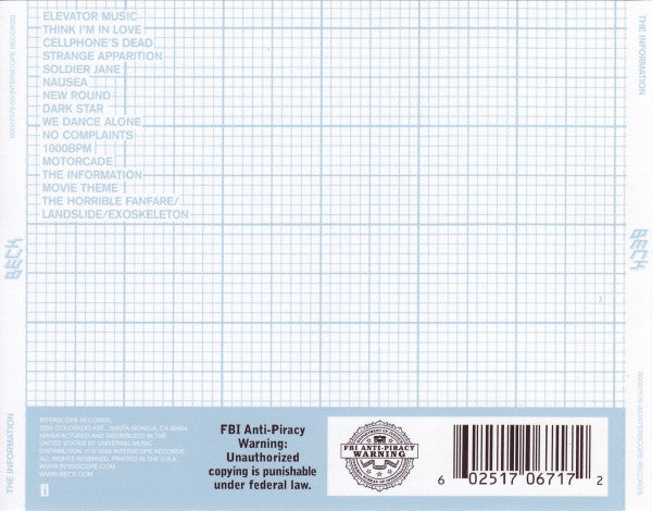 Beck - The Information (CD Tweedehands) - Discords.nl