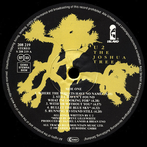 U2 - The Joshua Tree (LP Tweedehands)