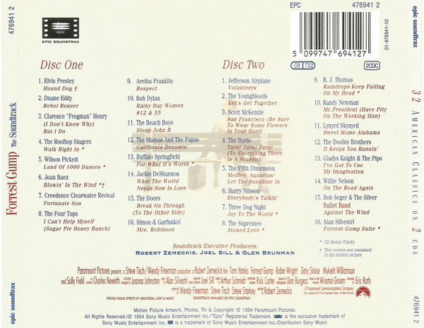 Various - Forrest Gump (The Soundtrack) (CD)