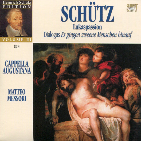 Heinrich Schütz, Cappella Augustana, Matteo Messori - Passions - Resurrection History And Dialogues (CD Tweedehands)