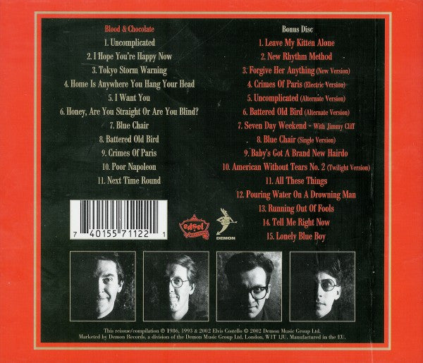 Elvis Costello & The Attractions - Blood & Chocolate (CD Tweedehands)