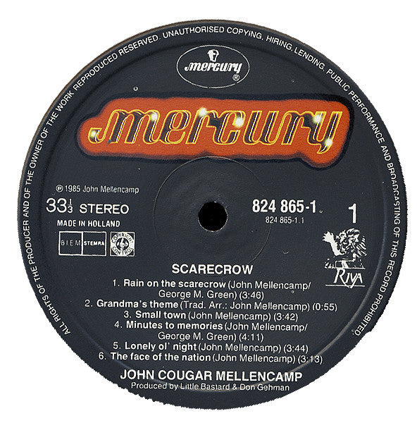 John Cougar Mellencamp - Scarecrow (LP Tweedehands)