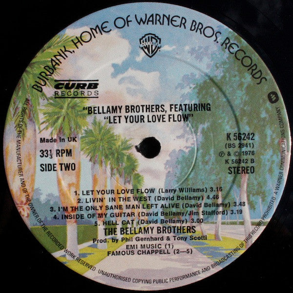 Bellamy Brothers - Bellamy Brothers Featuring "Let Your Love Flow" (And Others) (LP Tweedehands)