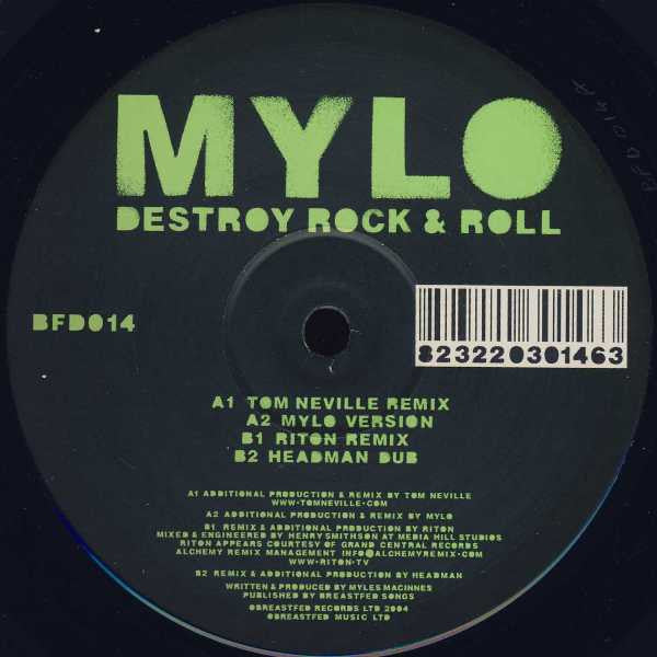 Mylo - Destroy Rock & Roll (12" Tweedehands)