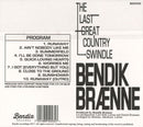 Bendik Brænne - The Last Great Country Swindle (CD) - Discords.nl
