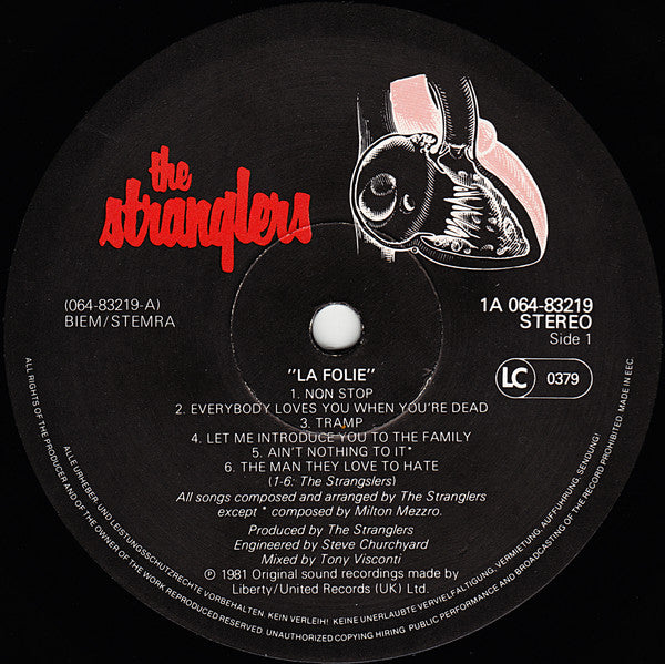 Stranglers, The - La Folie (LP Tweedehands)